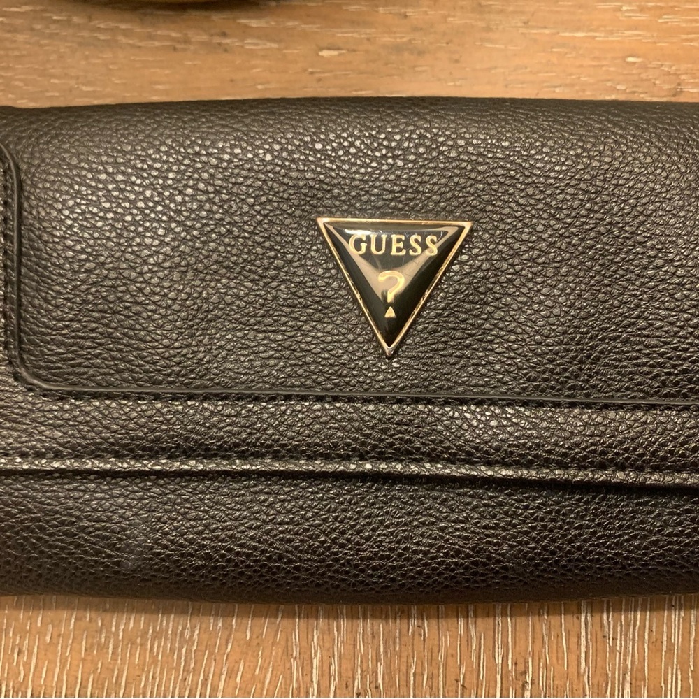 Guess Black Wristlet